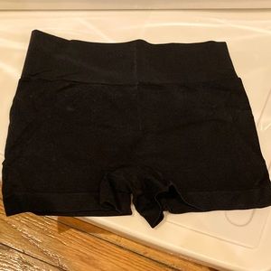 Black so Nikki girls spandex shorts for under skirts and dresses